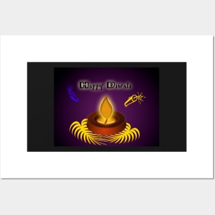 Happy Diwali Posters and Art